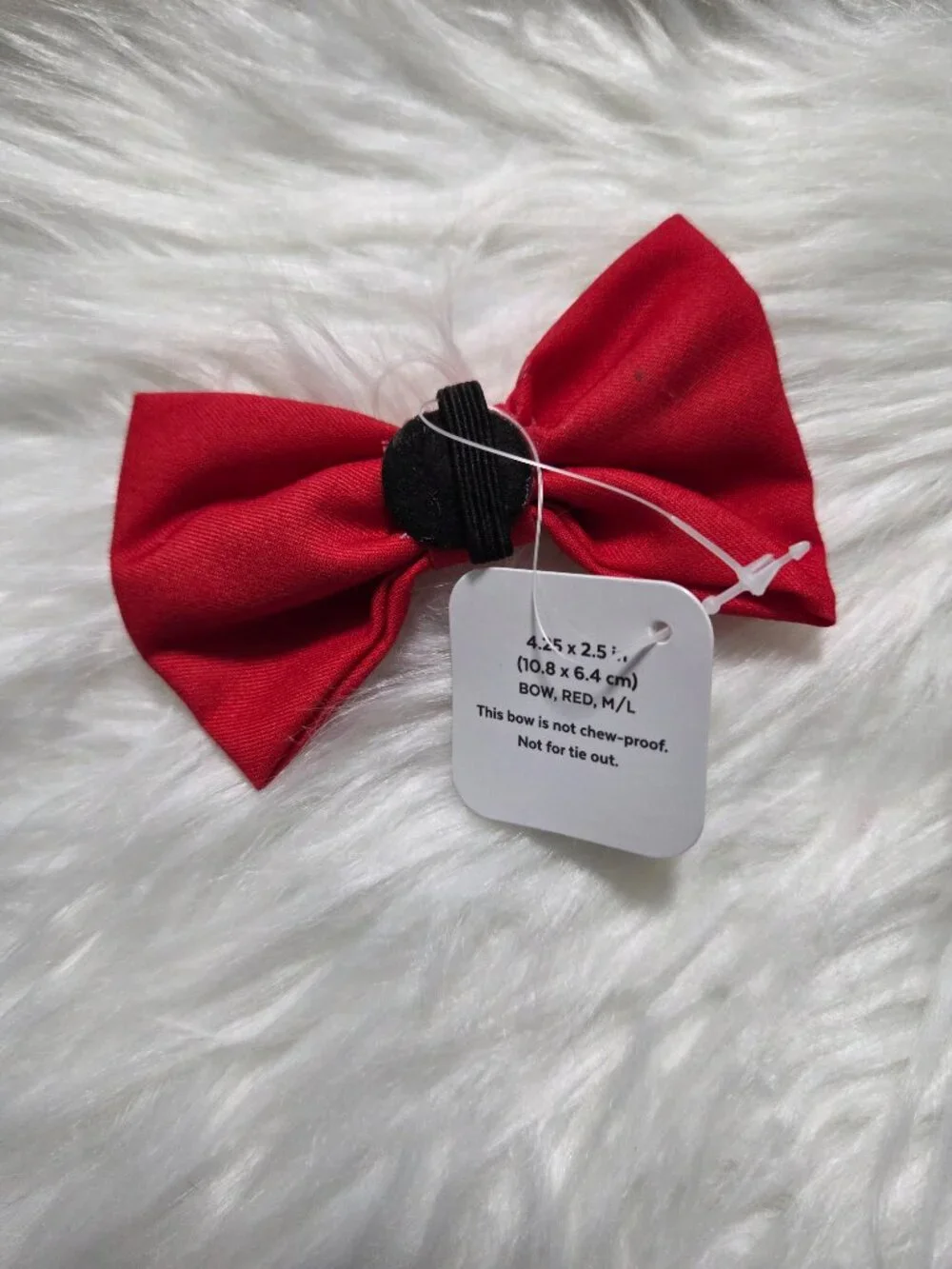 Frisco Red Dog Collar Bow